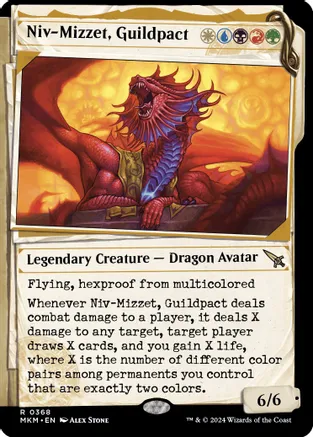 Niv-Mizzet, Guildpact 368 (Showcase)